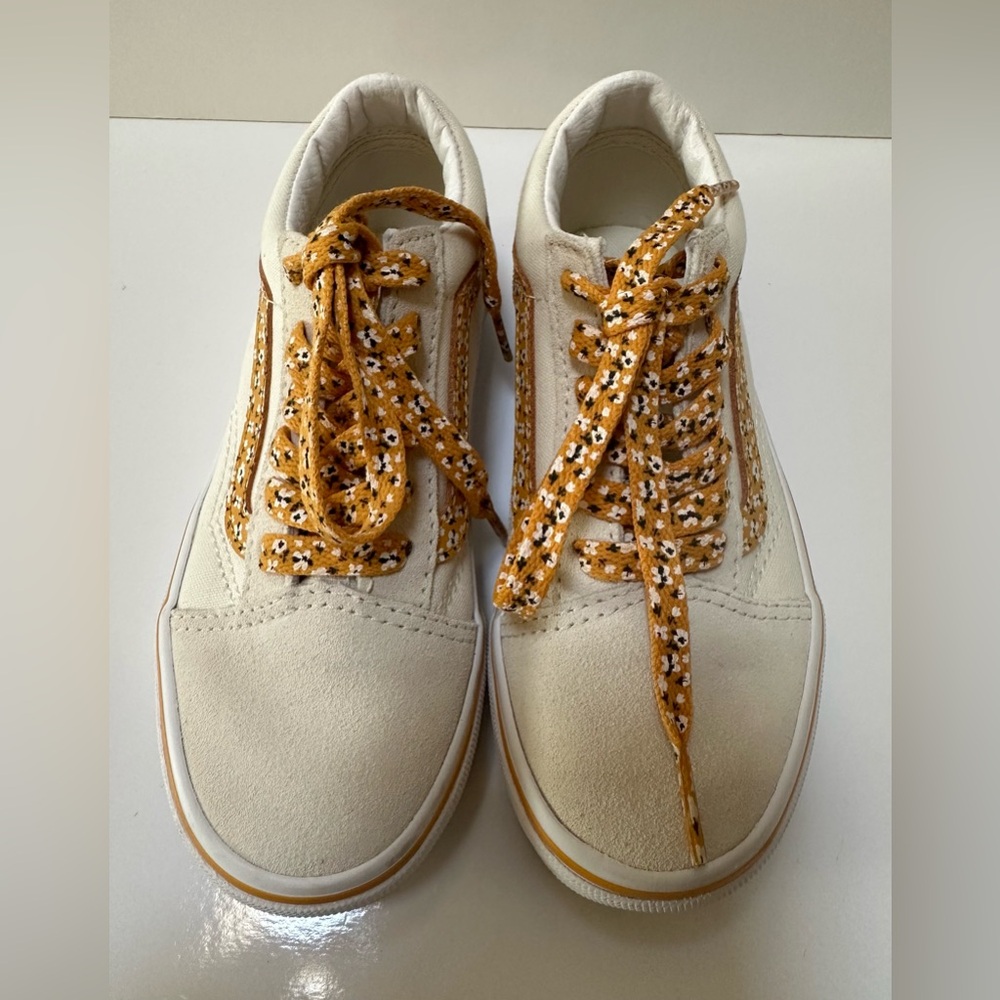 Vans Toddler Girls’ Old Skool Ditsy Floral Multi/True White Sneakers - Size 12